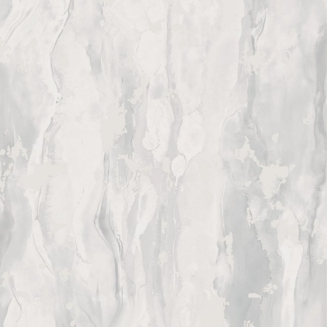 SAMPLE - Palermo Marble Silver Glitter Wallpaper by Debona 9132