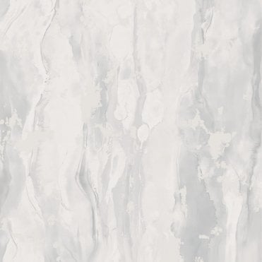SAMPLE - Palermo Marble Silver Glitter Wallpaper by Debona 9132