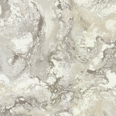 SAMPLE - Perla Marble Gold Heavyweight Vinyl Wallpaper by Debona 9079