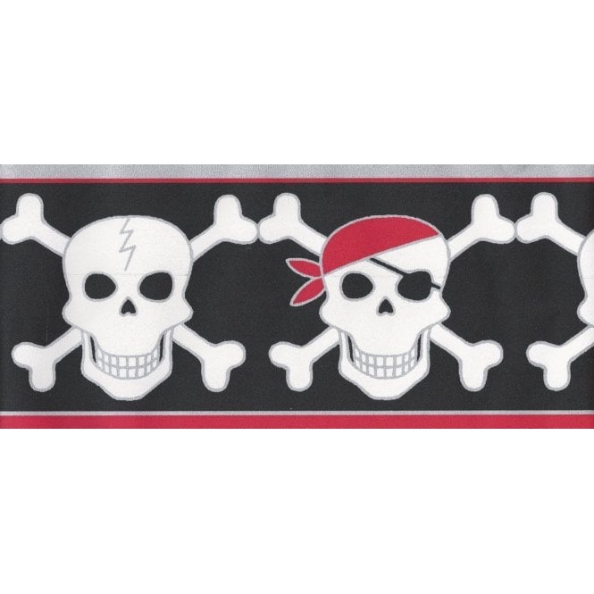 SAMPLE - Pirate / Skull Border by AS Creation 6347-19