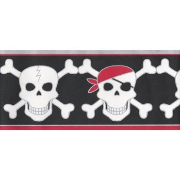 SAMPLE - Pirate / Skull Border by AS Creation 6347-19