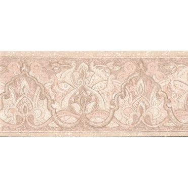 SAMPLE - Pizarro Beige 10 Metre Border by Coloroll 210726