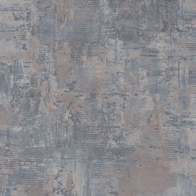 SAMPLE - Plaster Texture Wallpaper Blue by Belgravia Décor GB 9023