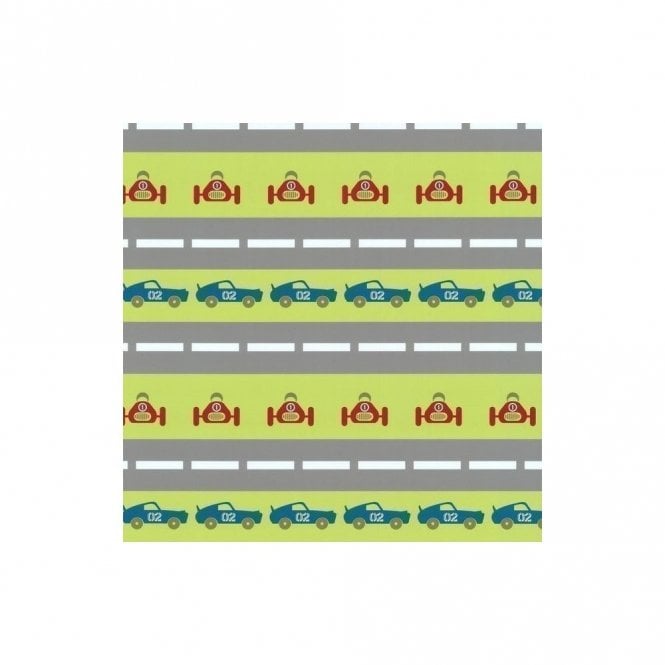 SAMPLE - Playground Cars Wallpaper by P+S International 05636-10