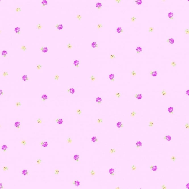 SAMPLE - Pretty Pink Flowers Wallpaper by Fine Decor WP11886