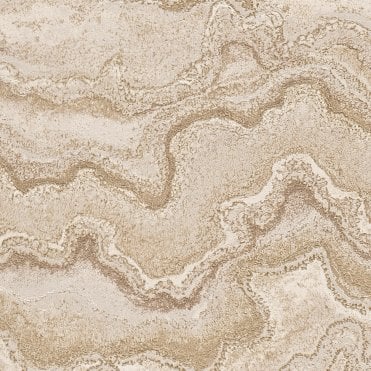 SAMPLE - Stories Of Life Quartz Texture Beige / Gold Wallpaper by AS Creation 39659-2