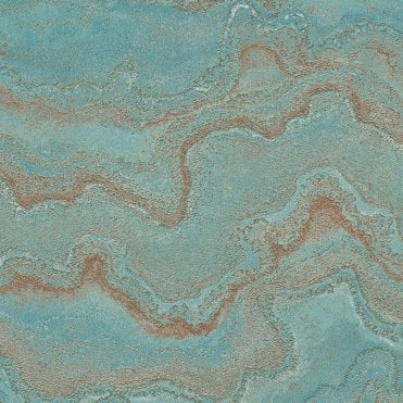 SAMPLE - Stories Of Life Quartz Texture Blue / Green Wallpaper by AS Creation 39659-1
