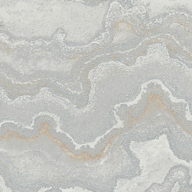 SAMPLE - Stories Of Life Quartz Texture White / Cream Wallpaper by AS Creation 39659-5