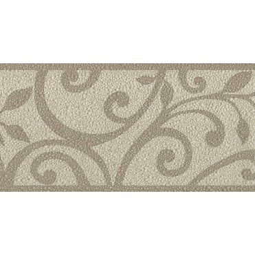 SAMPLE - Swirl Mocha Embossed Texture Border by Holden K2 22230