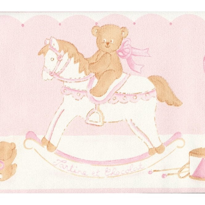 SAMPLE - Tartine et Chocolat Teddy Bears Beige Border 57932803