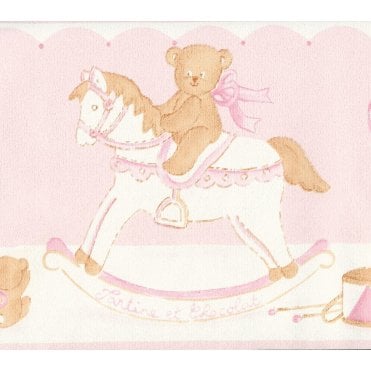 SAMPLE - Tartine et Chocolat Teddy Bears Beige Border 57932803