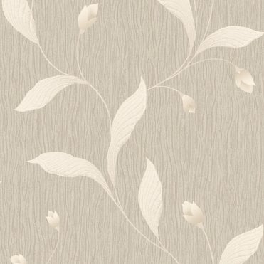 SAMPLE - Tiffany Collection Floral Trail Ivory / Beige  Wallpaper by Belgravia GB 41337