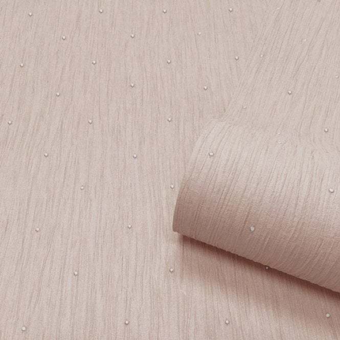 SAMPLE - Tiffany Collection Pearl Blush Wallpaper by Belgravia GB 41313