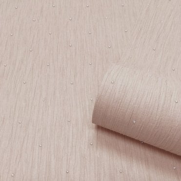 SAMPLE - Tiffany Collection Pearl Blush Wallpaper by Belgravia GB 41313