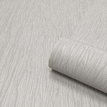 SAMPLE - Tiffany Collection Soft Silver Texture Wallpaper by Belgravia GB 41316