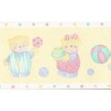 SAMPLE - Tots Lemon 10 Metre Border by Coloroll 200048
