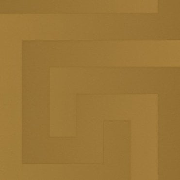 SAMPLE - Versace Home Greek Key Gold Luxury 70CM Wallpaper by AS Creation 93523-2
