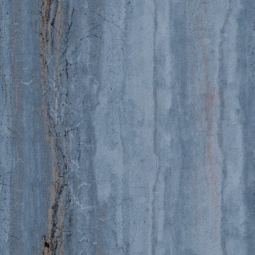 SAMPLE - Vertical Marble Blue / Gold Textured Wallpaper by Debona 5041