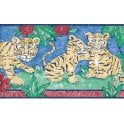 SAMPLE - WWF Tigers in the Jungle Border by Crown 52695