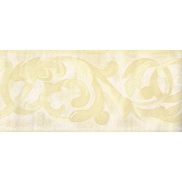 Scroll Yellow Border by Crown 21560