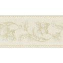 Sebastian Embroidered Scroll Border Cream / Gold by Belgravia JS801341B