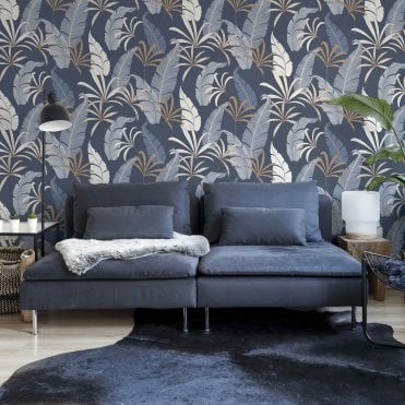 Selago Blue Wallpaper by Arthouse 925304