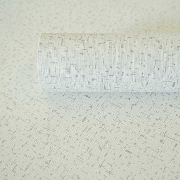 Casa Flair Decor | Seminato Silver / White | Wallpaper Roll
