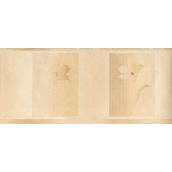 Silhouette Floral Cream Border by P+S International 05874-30