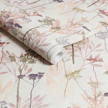 Solstice Pink Wallpaper by Superfresco Easy 125061