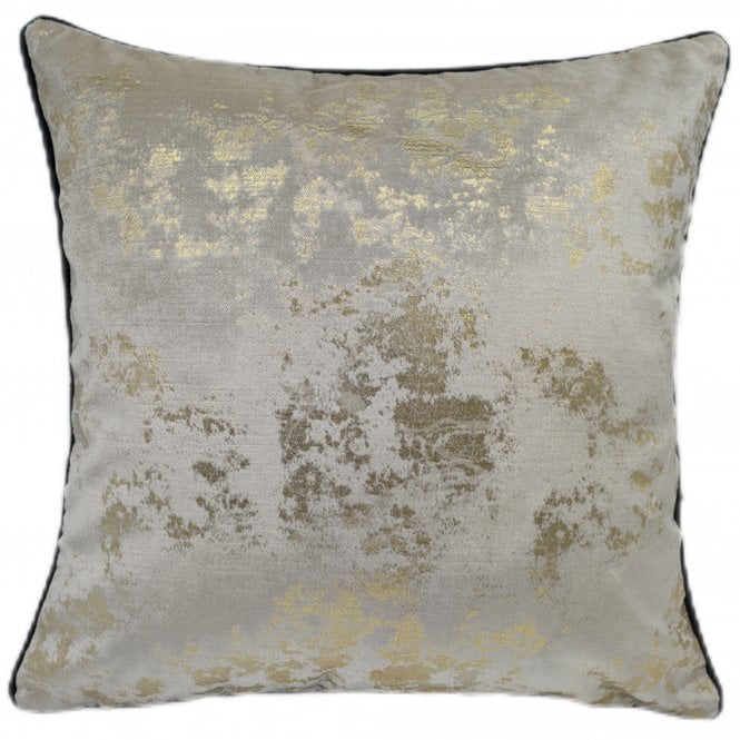 Spoiltrotton Gold 43cm Square Cushion from Malini