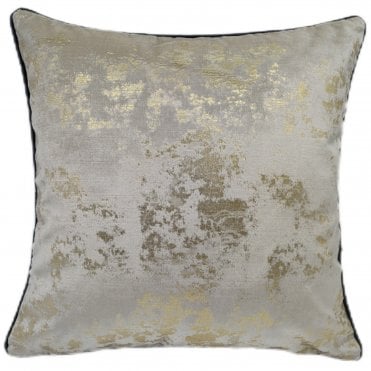 Spoiltrotton Gold 43cm Square Cushion from Malini