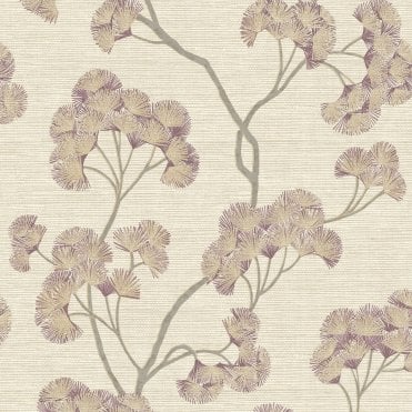 Sumatra Ginkgo Textured Wallpaper Comparison By The Design Library
