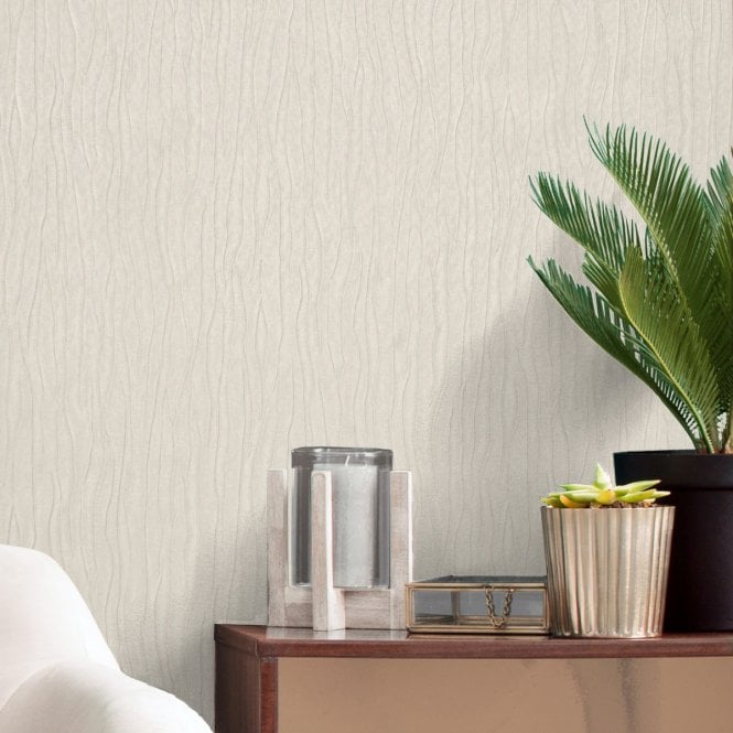 Tiffany Collection Cream Texture Wallpaper by Belgravia Decor GB 180