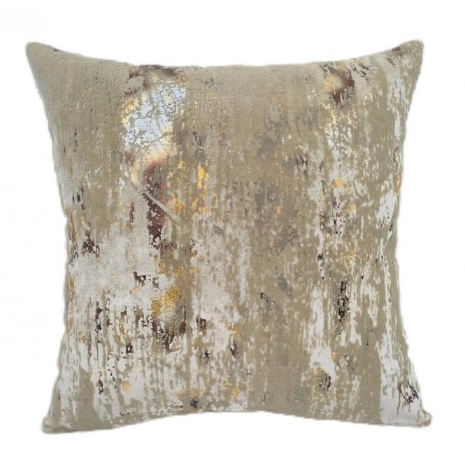 Torcello Gold 56cm Square Cushion from Malini