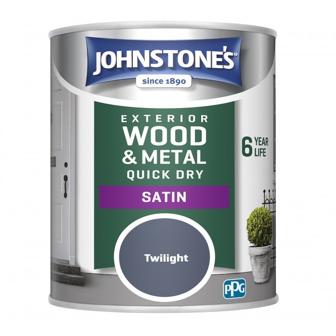 Twilight Exterior Quick Dry Satin - Johnstones Exterior Wood & Metal Paint