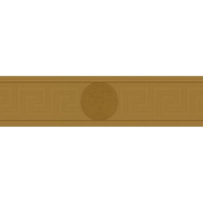 Versace Home Greek Key Gold Luxury Wallpaper Border by AS Creation 93522-2