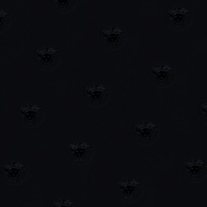 Versace Home Medusa Royale Black Luxury 70CM Wallpaper by AS Creation 34862-2