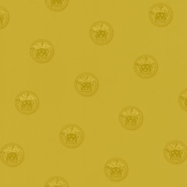 Versace Home | Medusa Royale Gold Wallpaper | 34862-4 | AS Creation