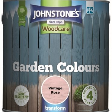 Vintage Rose Garden Colours Paint Can - Johnstone's Woodcare