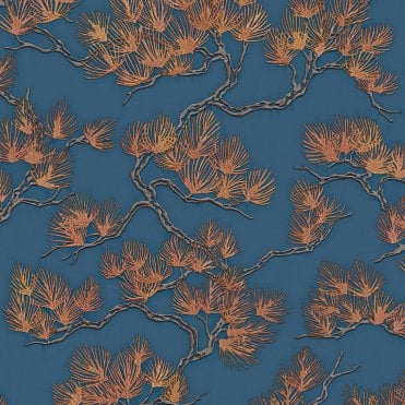 Wall Fabric Pine Tree Wallpaper Comparison By Design Id