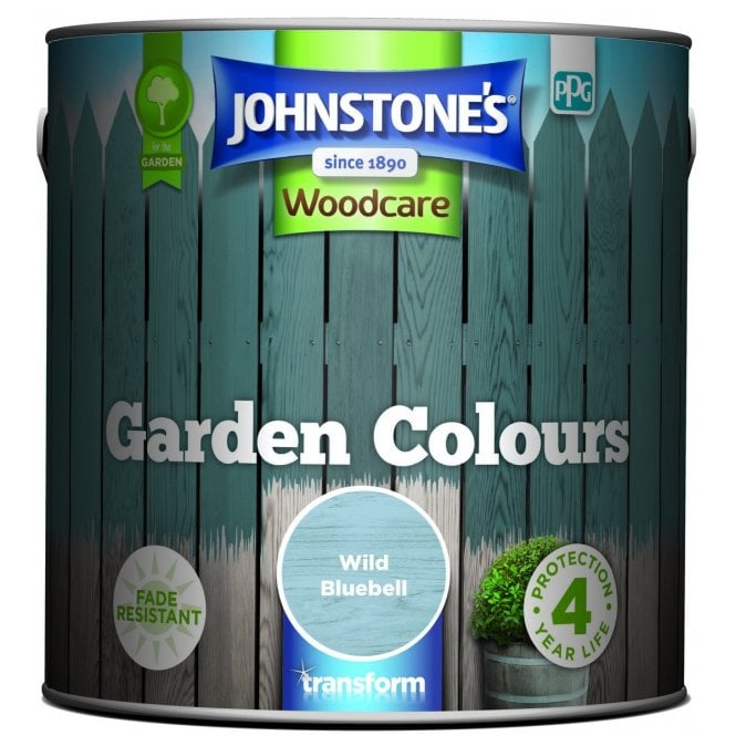 Wild Bluebell Garden Colours Paint - Johnstone's Woodcare