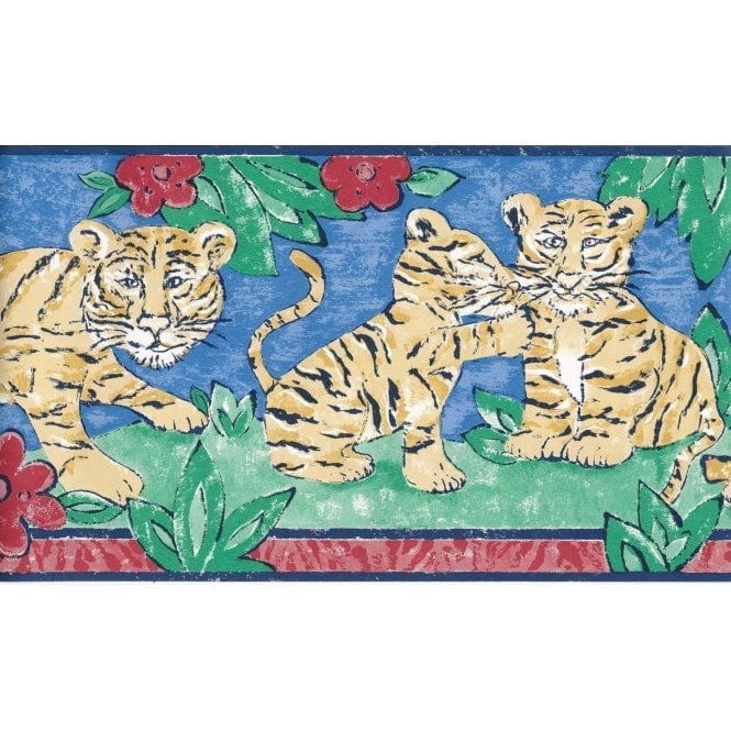 WWF Tigers in the Jungle Border by Crown 52695